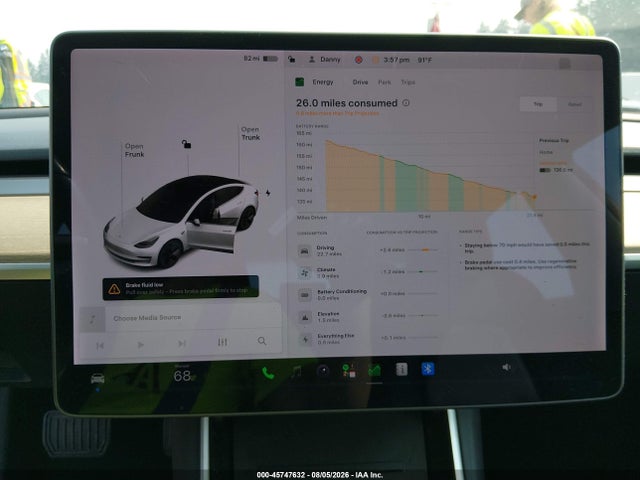 Продажа на аукционе авто 2018 Tesla Model 3 Long Range/performance, vin: 5YJ3E1EB5JF131197, номер лота: 45747632