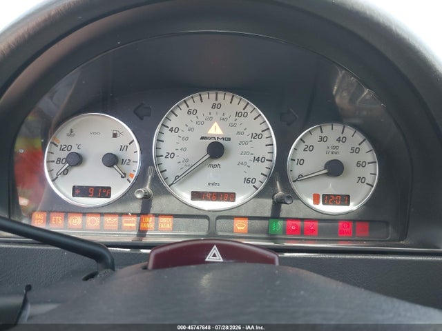Продаж на аукціоні авто 2002 Mercedes-benz Ml 55 Amg, vin: 4JGAB74E02A290262, номер лоту: 45747648