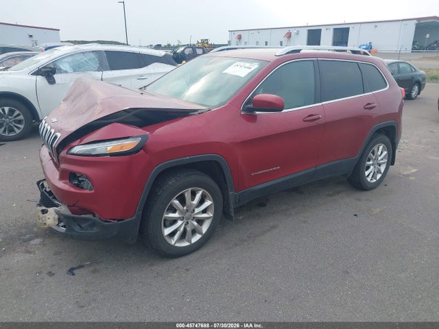 2017 Jeep Cherokee Limited მანქანა იყიდება აუქციონზე, vin: 1C4PJMDS5HW600701, აუქციონის ნომერი: 45747688