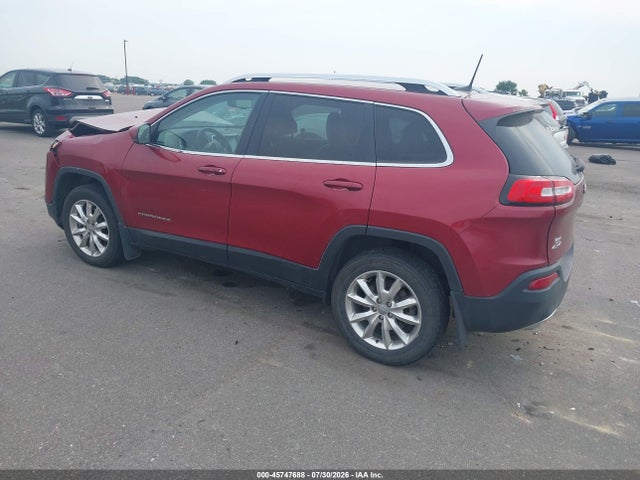 2017 Jeep Cherokee Limited მანქანა იყიდება აუქციონზე, vin: 1C4PJMDS5HW600701, აუქციონის ნომერი: 45747688