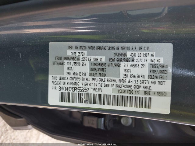 3MVDMBCM3PM558852 Mazda Cx-30 2.5 S Carbon Edition