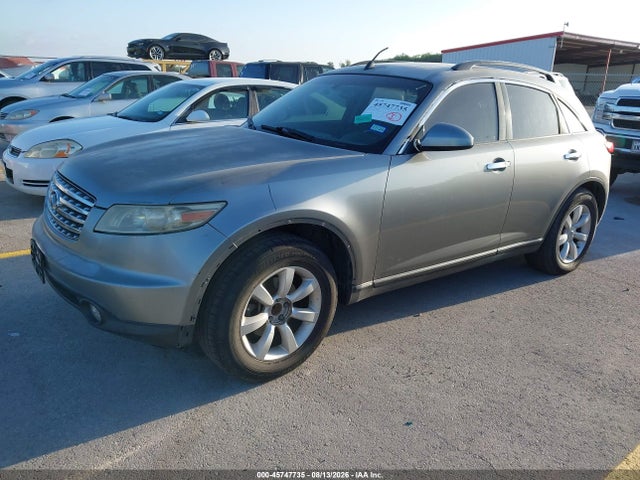 45747735 :رقم المزاد ، JNRAS08U75X108135 vin ، 2005 Infiniti Fx35 مزاد بيع