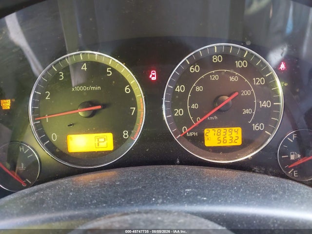 45747735 :رقم المزاد ، JNRAS08U75X108135 vin ، 2005 Infiniti Fx35 مزاد بيع
