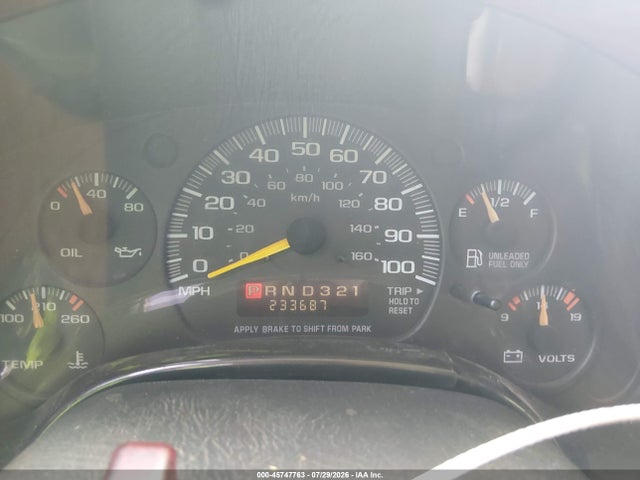 Aukcja sprzedaży 1998 Chevrolet Chevy Van G1500, vin: 1GBFG15R8W1029739, numer aukcji: 45747763