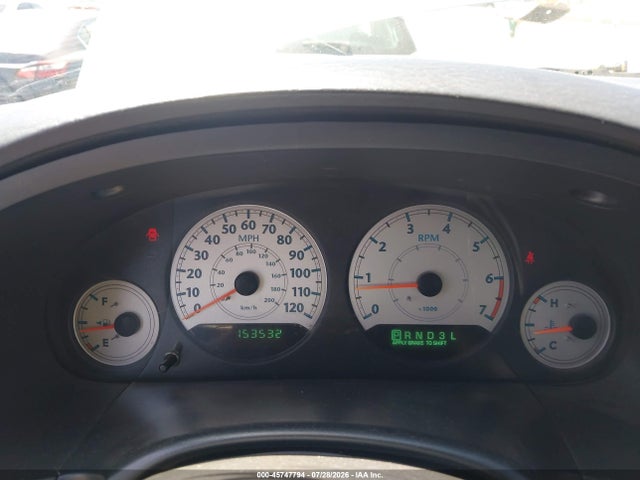 45747794 :رقم المزاد ، 2C4GP44R55R123445 vin ، 2005 Chrysler Town & Country Lx مزاد بيع