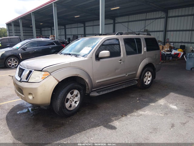 Продажа на аукционе авто 2006 Nissan Pathfinder Se, vin: 5N1AR18U66C666466, номер лота: 45747813