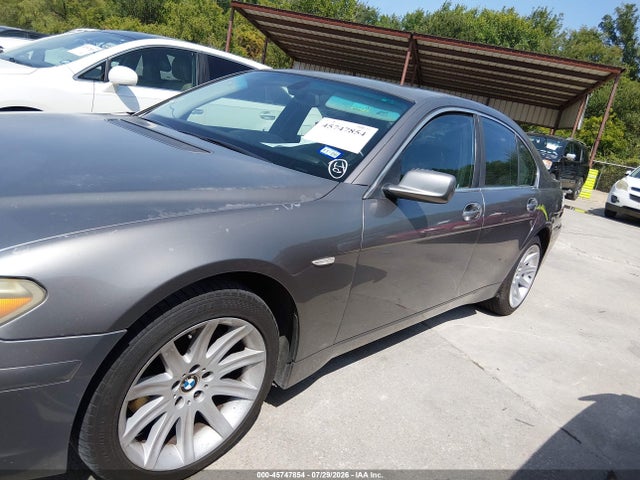 2003 Bmw 745i მანქანა იყიდება აუქციონზე, vin: WBAGL63443DP61664, აუქციონის ნომერი: 45747854