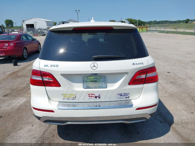Продажа на аукционе авто 2012 Mercedes-benz Ml 350 4matic, vin: 4JGDA5HBXCA012913, номер лота: 45747949