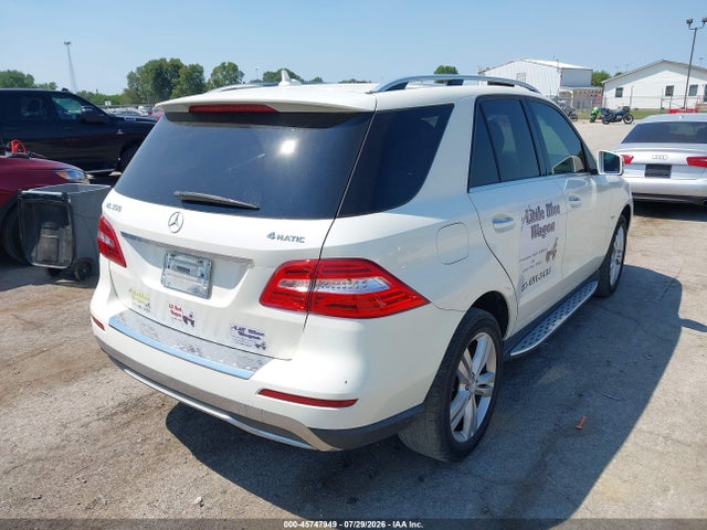 Продажа на аукционе авто 2012 Mercedes-benz Ml 350 4matic, vin: 4JGDA5HBXCA012913, номер лота: 45747949