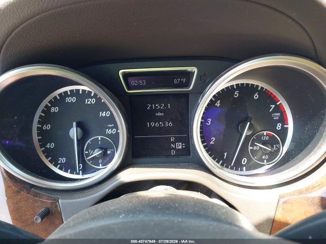 Продажа на аукционе авто 2012 Mercedes-benz Ml 350 4matic, vin: 4JGDA5HBXCA012913, номер лота: 45747949