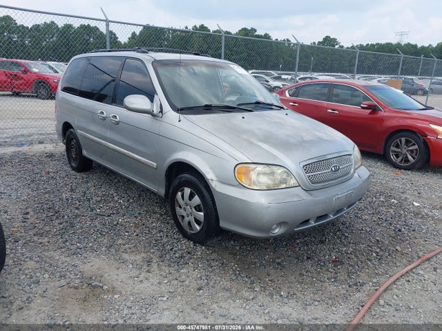 2005 Kia Sedona Ex/lx მანქანა იყიდება აუქციონზე, vin: KNDUP132256689222, აუქციონის ნომერი: 45747981