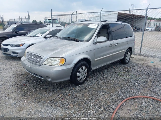 2005 Kia Sedona Ex/lx მანქანა იყიდება აუქციონზე, vin: KNDUP132256689222, აუქციონის ნომერი: 45747981