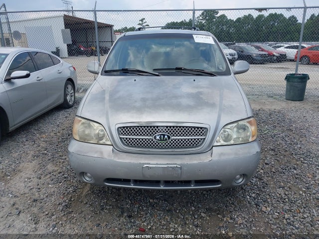 2005 Kia Sedona Ex/lx მანქანა იყიდება აუქციონზე, vin: KNDUP132256689222, აუქციონის ნომერი: 45747981