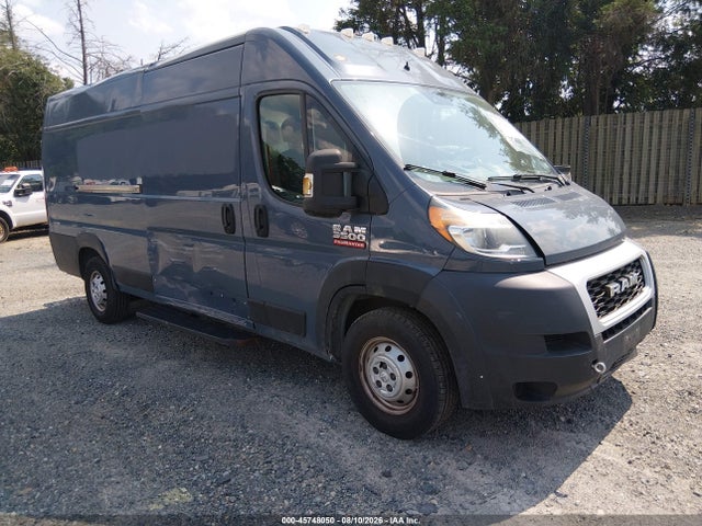 Продажа на аукционе авто 2021 Ram Promaster 3500 Cargo Van High Roof 159 Wb Ext, vin: 3C6MRVJGXME549564, номер лота: 45748050