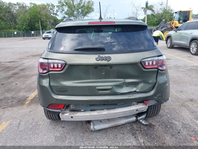 45748109 :رقم المزاد ، 3C4NJCEB6MT538340 vin ، 2021 Jeep Compass 80th Anniversary Fwd مزاد بيع