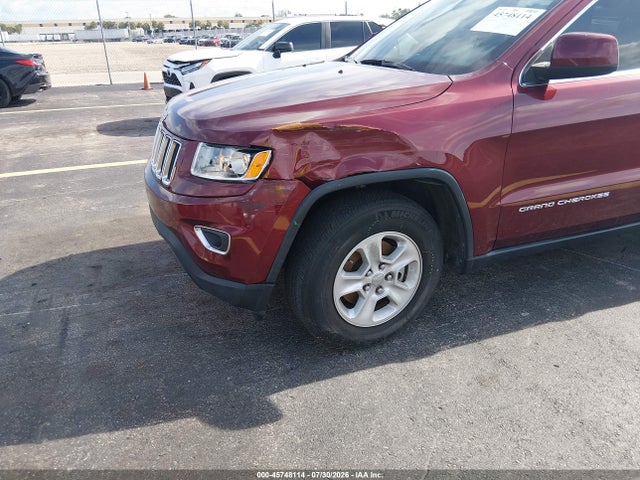 Aukcja sprzedaży 2016 Jeep Grand Cherokee Laredo, vin: 1C4RJEAG8GC386687, numer aukcji: 45748114