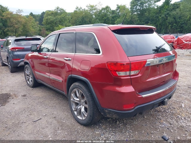 2011 Jeep Grand Cherokee Overland მანქანა იყიდება აუქციონზე, vin: 1J4RR6GT4BC607840, აუქციონის ნომერი: 45748136
