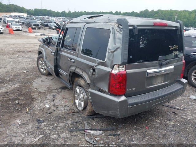 2007 Jeep Commander Limited მანქანა იყიდება აუქციონზე, vin: 1J8HH58P17C576076, აუქციონის ნომერი: 45748202