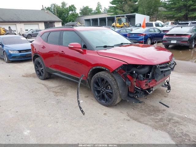 45748277 :رقم المزاد ، 3GNKBJRS4KS579638 vin ، 2019 Chevrolet Blazer Rs مزاد بيع