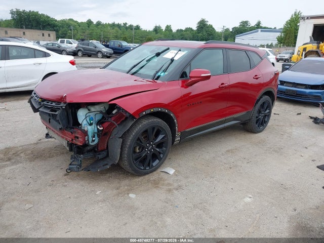 45748277 :رقم المزاد ، 3GNKBJRS4KS579638 vin ، 2019 Chevrolet Blazer Rs مزاد بيع