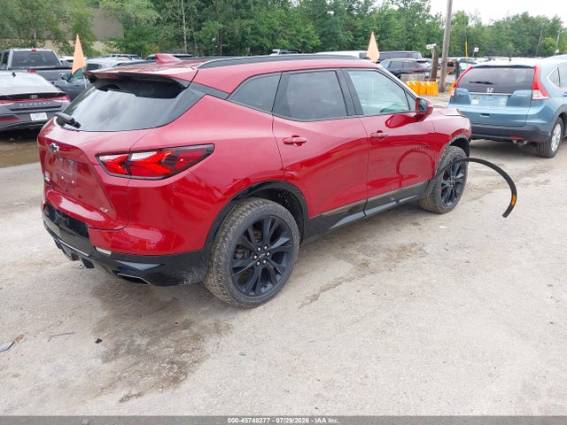 45748277 :رقم المزاد ، 3GNKBJRS4KS579638 vin ، 2019 Chevrolet Blazer Rs مزاد بيع