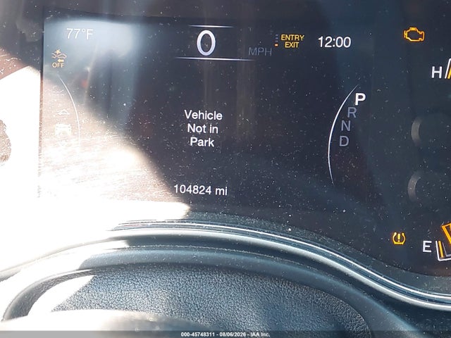 2016 Jeep Grand Cherokee High Altitude მანქანა იყიდება აუქციონზე, vin: 1C4RJFCG3GC444210, აუქციონის ნომერი: 45748311