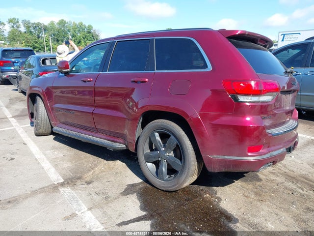 2016 Jeep Grand Cherokee High Altitude მანქანა იყიდება აუქციონზე, vin: 1C4RJFCG3GC444210, აუქციონის ნომერი: 45748311