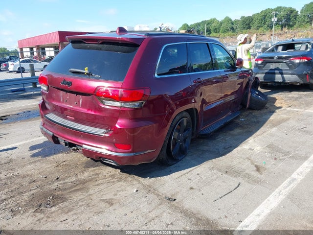 2016 Jeep Grand Cherokee High Altitude მანქანა იყიდება აუქციონზე, vin: 1C4RJFCG3GC444210, აუქციონის ნომერი: 45748311