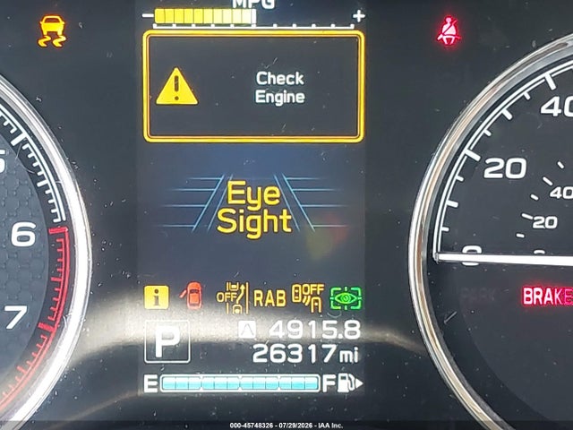 45748326 :رقم المزاد ، JF2SKARCXPH431805 vin ، 2023 Subaru Forester Touring مزاد بيع