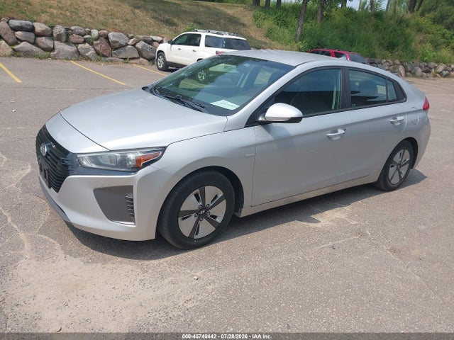 2019 Hyundai Ioniq Hybrid Blue მანქანა იყიდება აუქციონზე, vin: KMHC65LC9KU159248, აუქციონის ნომერი: 45748442