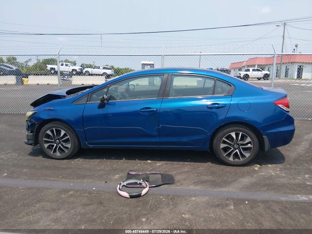 45748449 :رقم المزاد ، 19XFB2F81DE051615 vin ، 2013 Honda Civic Ex مزاد بيع