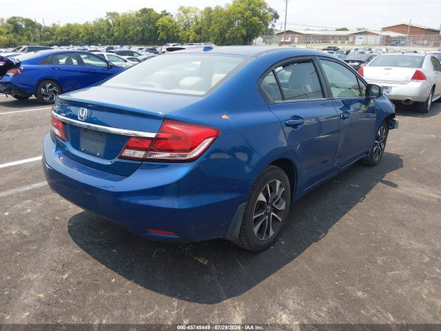 45748449 :رقم المزاد ، 19XFB2F81DE051615 vin ، 2013 Honda Civic Ex مزاد بيع