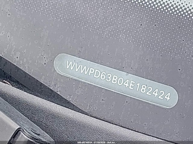 Продаж на аукціоні авто 2004 Volkswagen Passat Gls, vin: WVWPD63B04E182424, номер лоту: 45748534