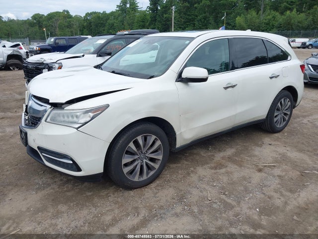 Acura Mdx Technology Pkg W/entertainment Pkg 2014 5FRYD4H64EB023876 Image 2