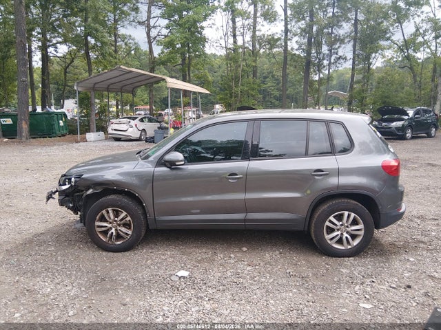 2014 Volkswagen Tiguan S მანქანა იყიდება აუქციონზე, vin: WVGAV3AX2EW600943, აუქციონის ნომერი: 45748612