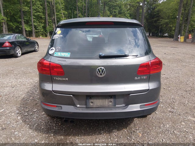 2014 Volkswagen Tiguan S მანქანა იყიდება აუქციონზე, vin: WVGAV3AX2EW600943, აუქციონის ნომერი: 45748612