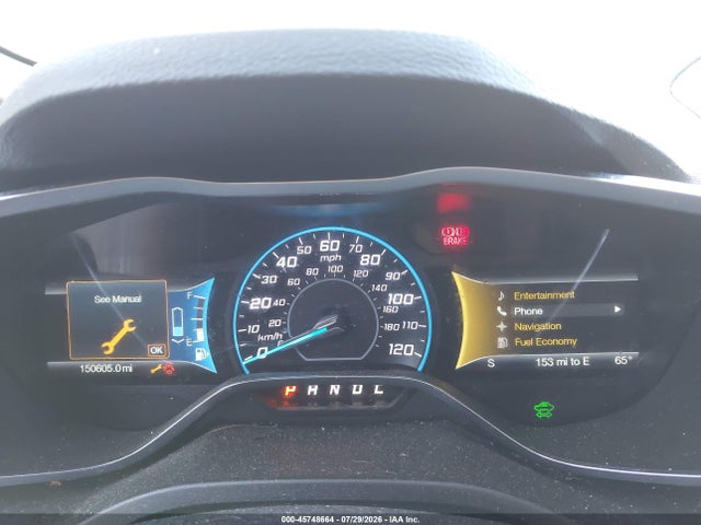 45748664 :رقم المزاد ، 1FADP5BU8FL104775 vin ، 2015 Ford C-max Hybrid Sel مزاد بيع
