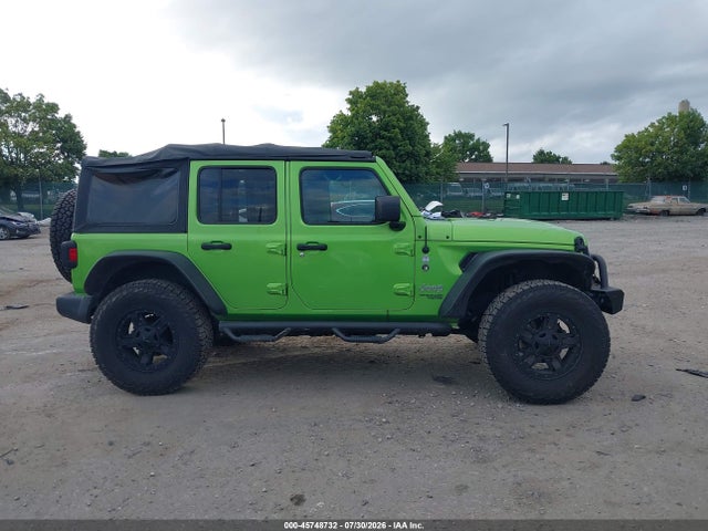 1C4HJXDN6JW237248 Jeep Wrangler Unlimited Sport 4x4