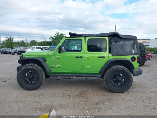 1C4HJXDN6JW237248 Jeep Wrangler Unlimited Sport 4x4