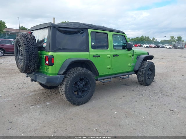 1C4HJXDN6JW237248 Jeep Wrangler Unlimited Sport 4x4