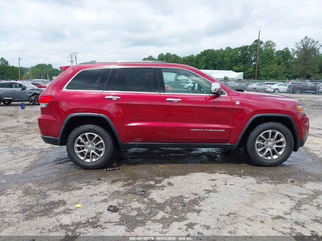 Продаж на аукціоні авто 2015 Jeep Grand Cherokee Limited, vin: 1C4RJFBG1FC226539, номер лоту: 45748779