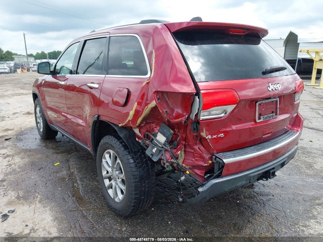 Продаж на аукціоні авто 2015 Jeep Grand Cherokee Limited, vin: 1C4RJFBG1FC226539, номер лоту: 45748779