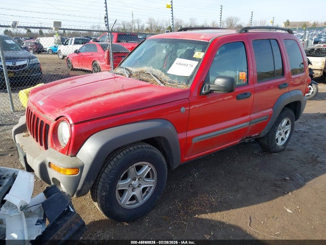 45748824 :رقم المزاد ، 1J4GL48K84W273185 vin ، 2004 Jeep Liberty Sport مزاد بيع