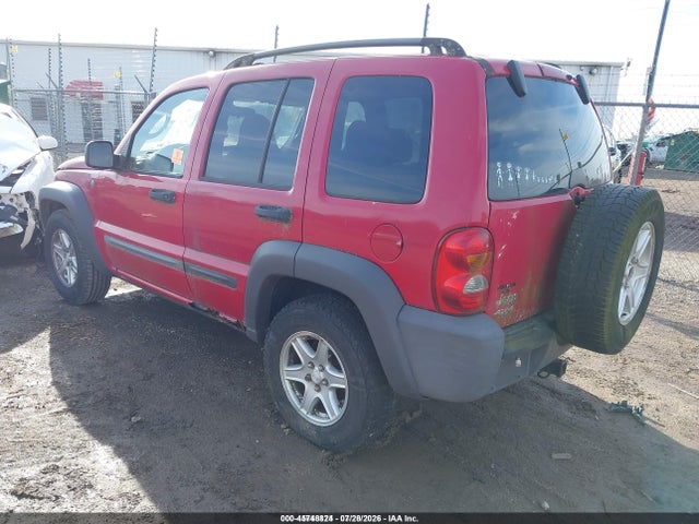 45748824 :رقم المزاد ، 1J4GL48K84W273185 vin ، 2004 Jeep Liberty Sport مزاد بيع