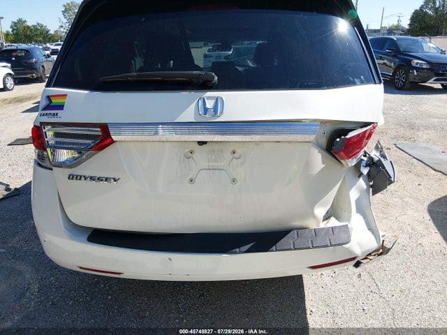 45748827 :رقم المزاد ، 5FNRL5H63FB102102 vin ، 2015 Honda Odyssey Ex-l مزاد بيع