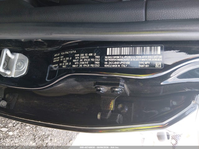 Aukcja sprzedaży 2018 Jeep Renegade Sport 4x4, vin: ZACCJBAB1JPH31408, numer aukcji: 45748830