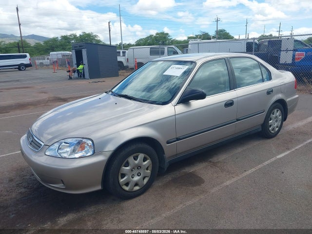 45748897 :رقم المزاد ، 1HGEJ6677YL033356 vin ، 2000 Honda Civic Lx مزاد بيع