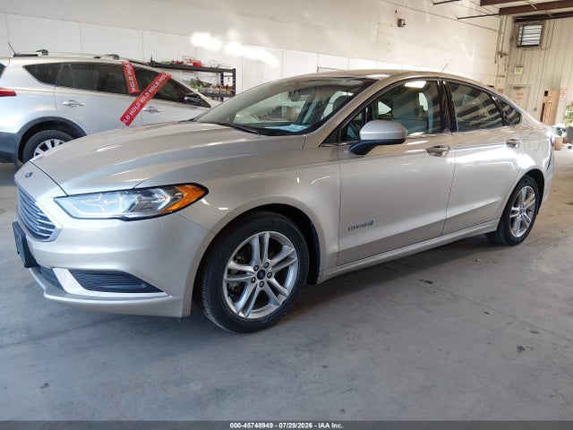 Ford Fusion Hybrid S 2018 3FA6P0UU4JR279138 Image 2