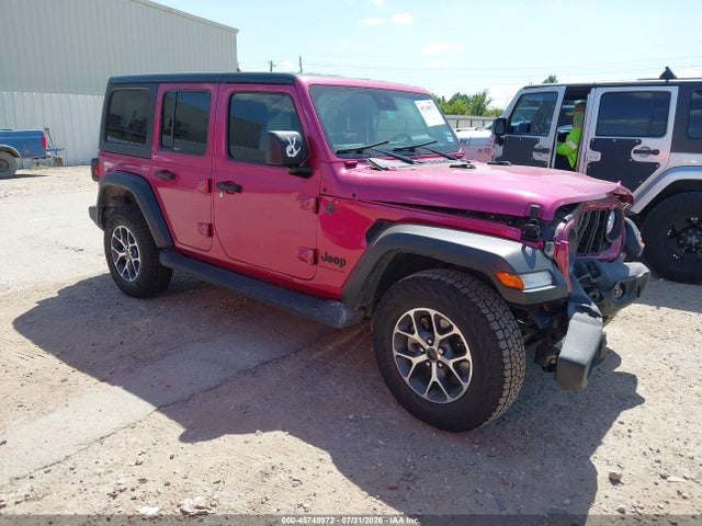 Aukcja sprzedaży 2024 Jeep Wrangler 4-door Sport S 4x4, vin: 1C4PJXDG6RW326228, numer aukcji: 45748972