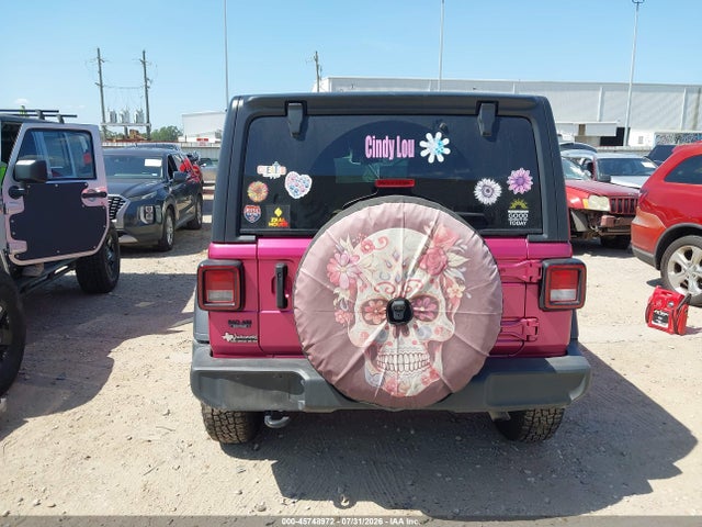 Aukcja sprzedaży 2024 Jeep Wrangler 4-door Sport S 4x4, vin: 1C4PJXDG6RW326228, numer aukcji: 45748972